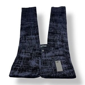John Varvatos Mens Size 30x33 Navy Textured Pattern Slim Fit Jeans Pants NWT